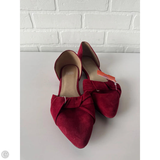 Shoes Flats By Eileen Fisher In Red, Size: 9
