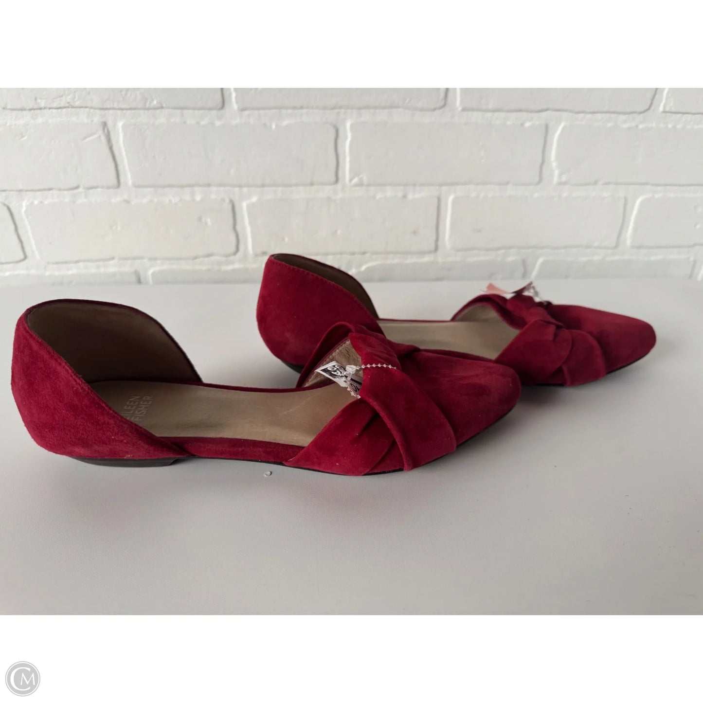 Shoes Flats By Eileen Fisher In Red, Size: 9