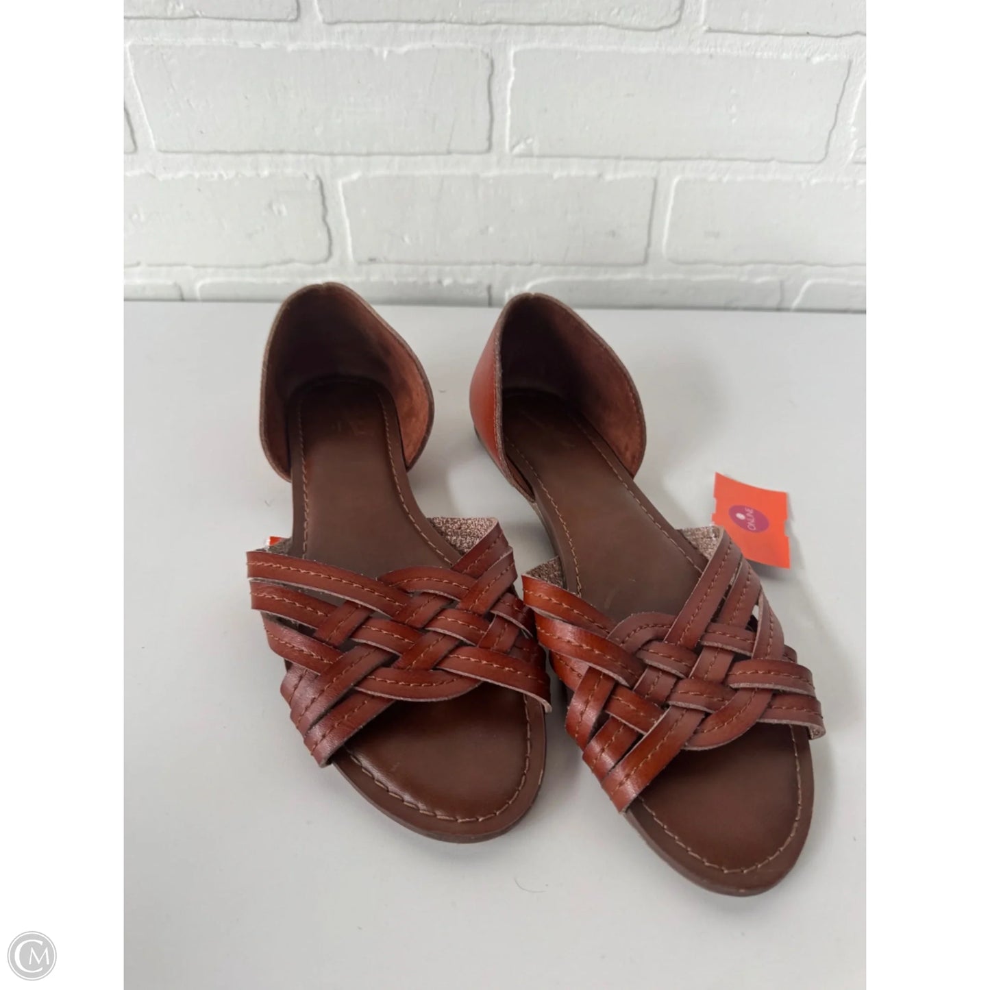 Sandals Flats By Universal Thread In Brown, Size: 8