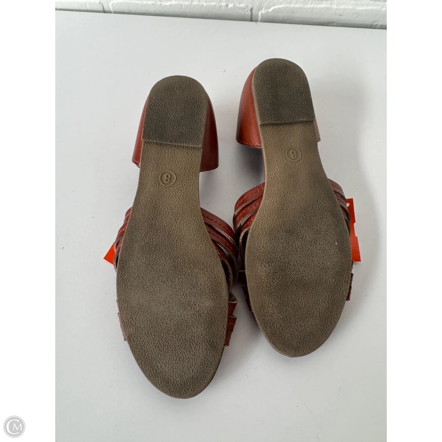 Sandals Flats By Universal Thread In Brown, Size: 8