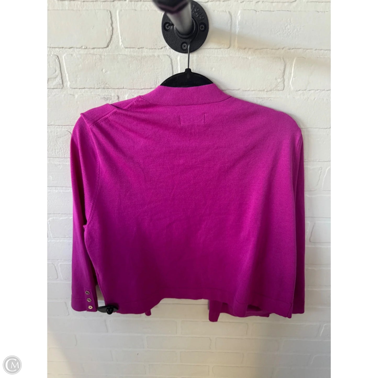 Sweater Cardigan By Marc New York In Pink, Size: Xl