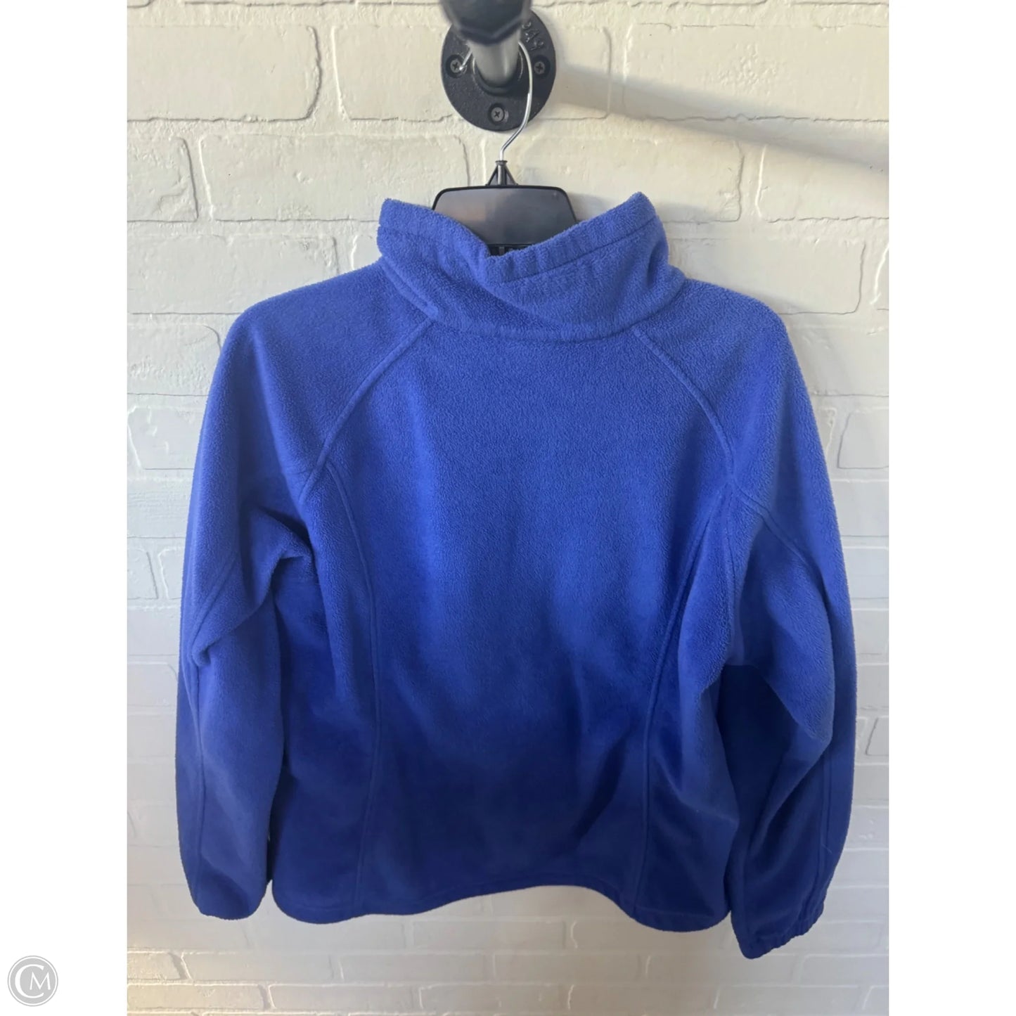 Jacket Fleece By Columbia In Blue & Purple, Size: Xl