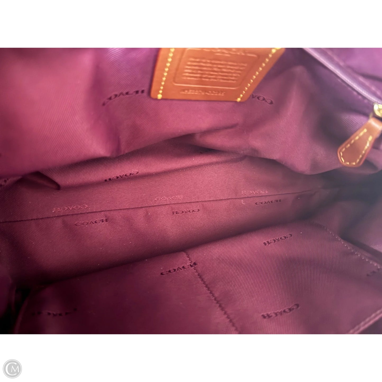 Handbag Designer By Coach, Size: Large