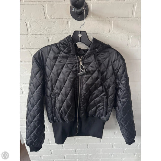 Jacket Puffer & Quilted By Cme In Black, Size: M