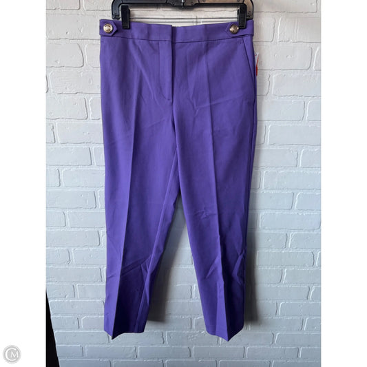 Pants Dress By Ann Taylor In Purple, Size: 4