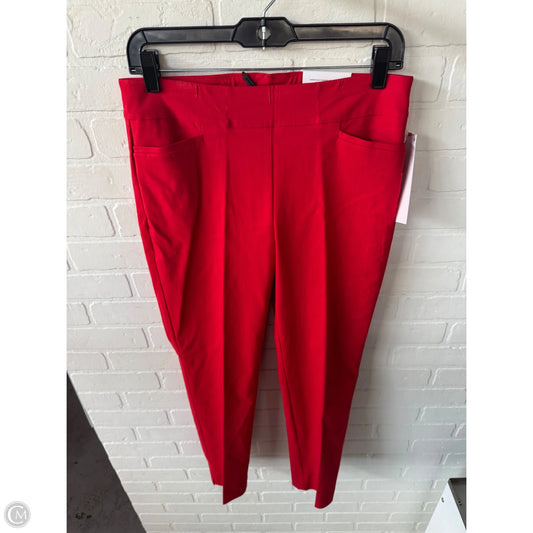 Pants Dress By Chicos In Red, Size: 4