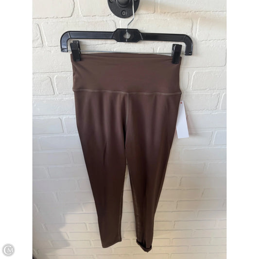 Athletic Leggings By Cme In Brown, Size: 4