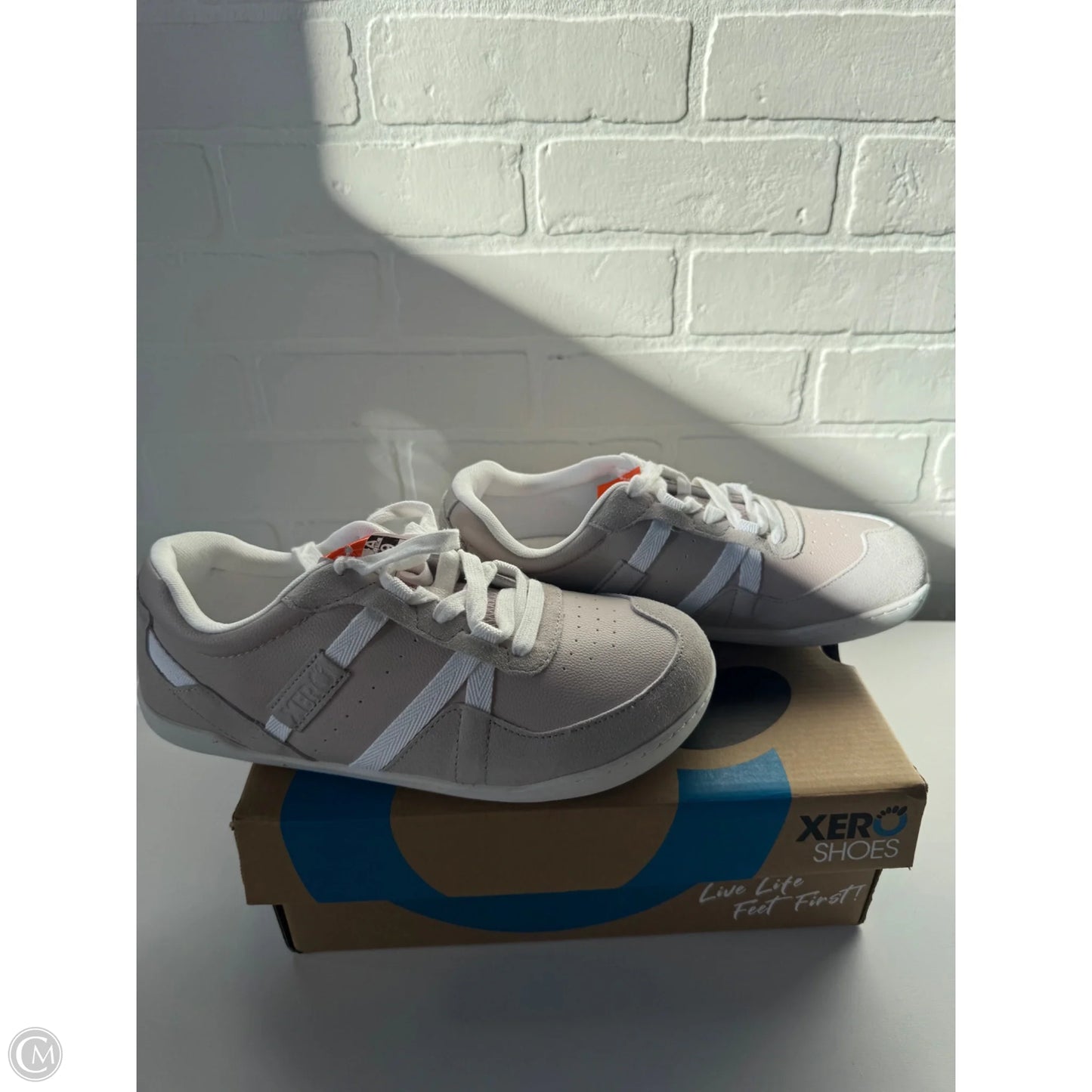 Shoes Sneakers By Cmc In Pink & White, Size: 9