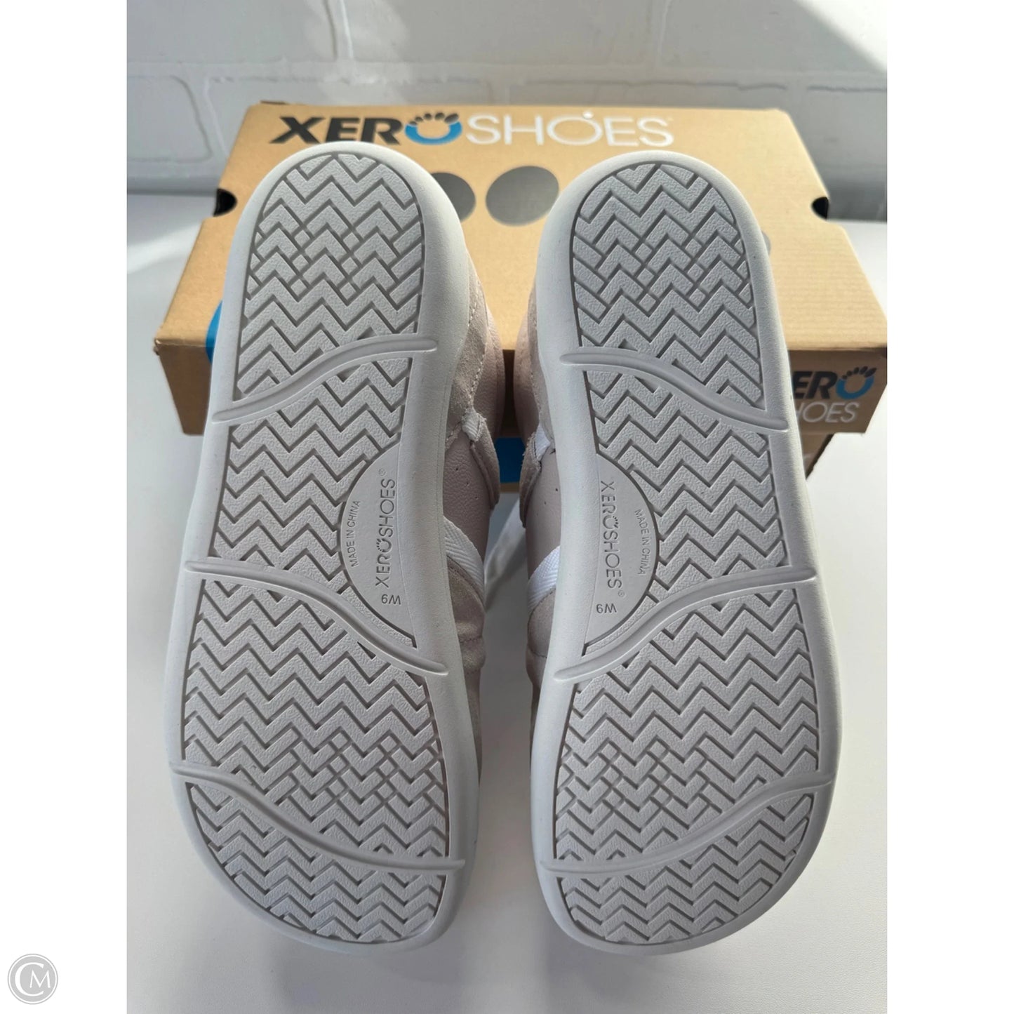 Shoes Sneakers By Cmc In Pink & White, Size: 9