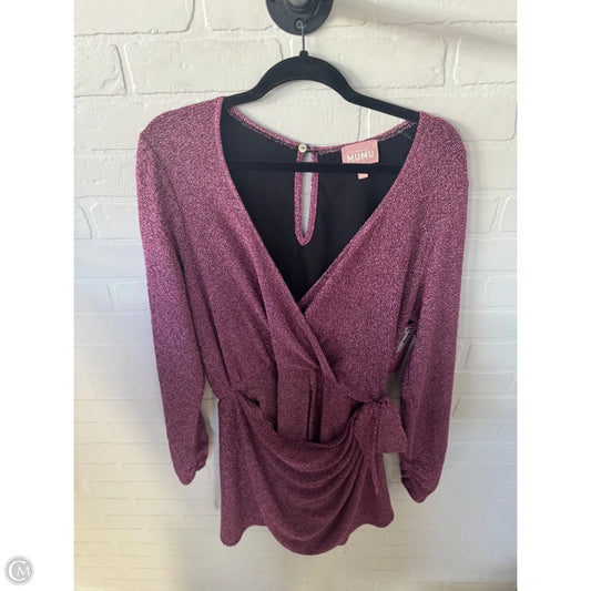 Dress Party Short By Mumu In Pink, Size: Xl