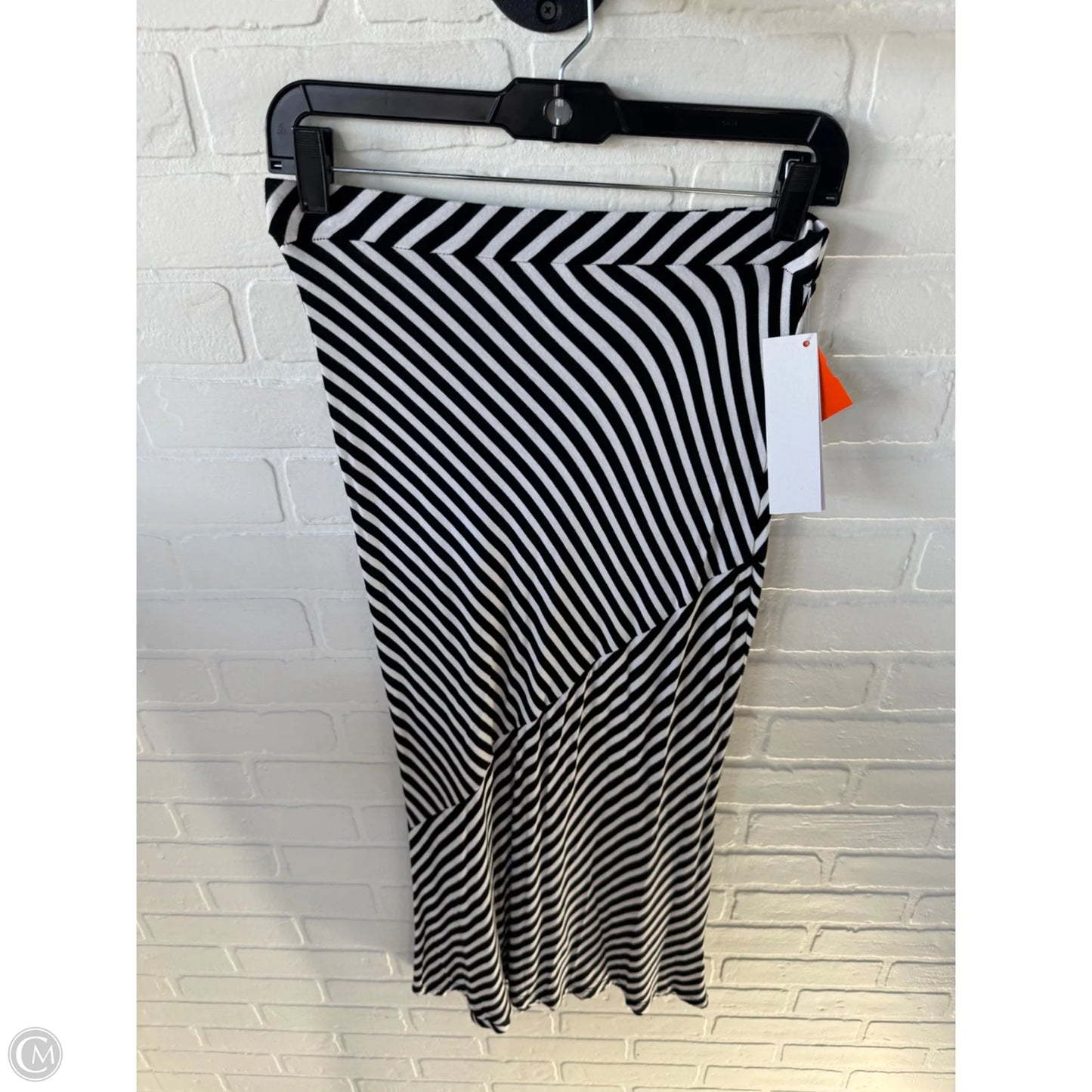 Skirt Maxi By Cha Cha Vente In Black & White, Size: 8p