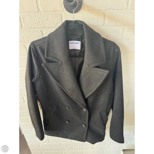 Coat Peacoat By Old Navy In Grey, Size: Xs