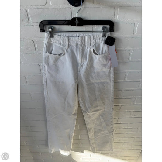 Jeans Wide Leg By Mng In White Denim, Size: 2