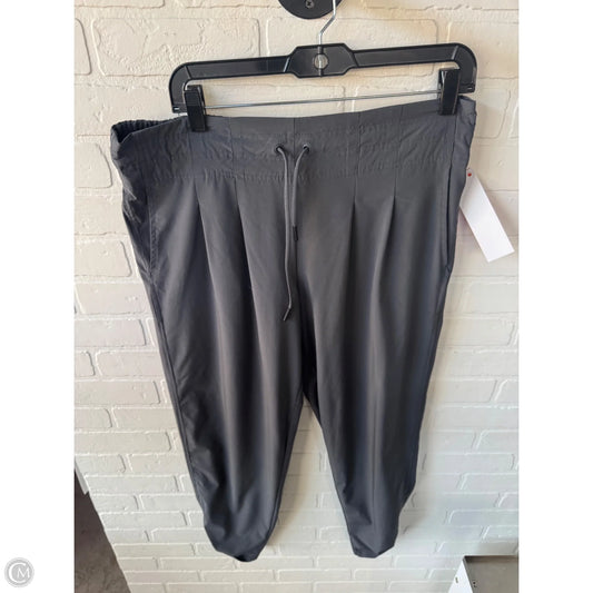 Athletic Pants By Prana In Grey, Size: 12