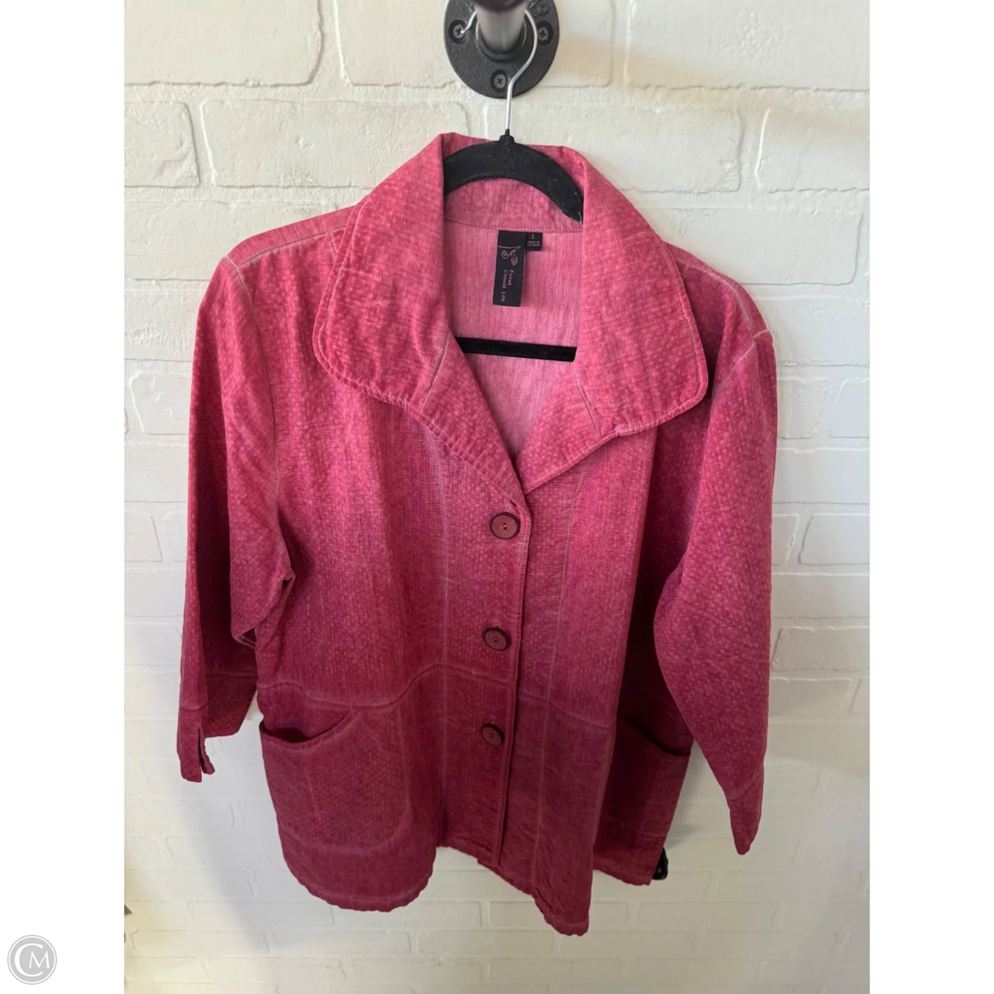Jacket Other By Focus In Red, Size: L