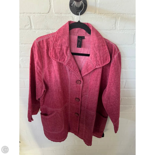 Jacket Other By Focus In Red, Size: L
