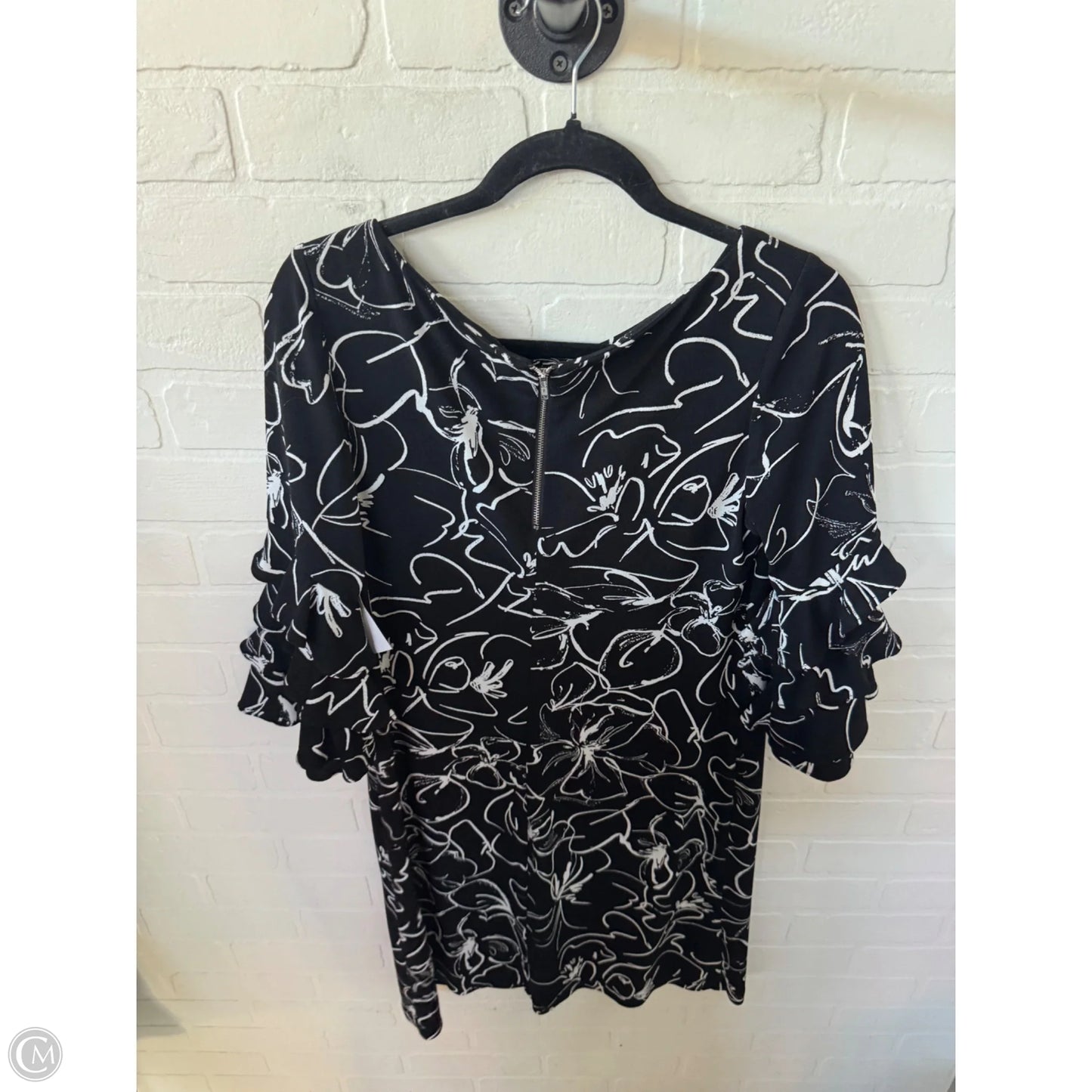 Dress Work By Dannyandnicole In Black & White, Size: M