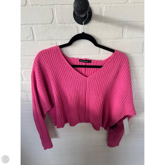 Sweater By Moon And Madison In Pink, Size: M