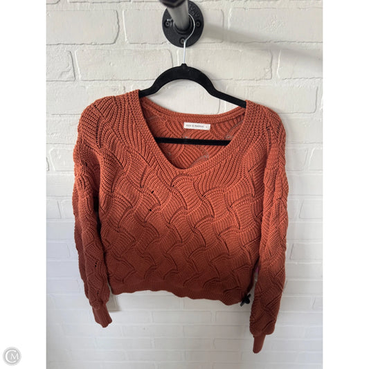 Sweater By Moon And Madison In Brown, Size: L