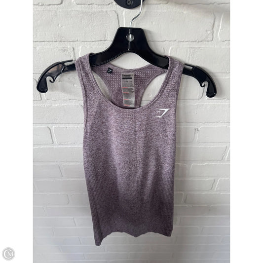 Athletic Tank Top By Gym Shark In Purple, Size: S