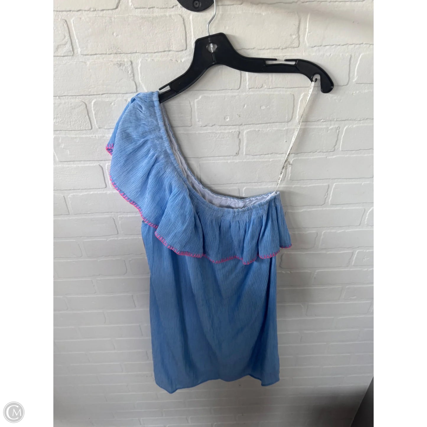 Dress Designer By Lilly Pulitzer In Blue & Pink, Size: L