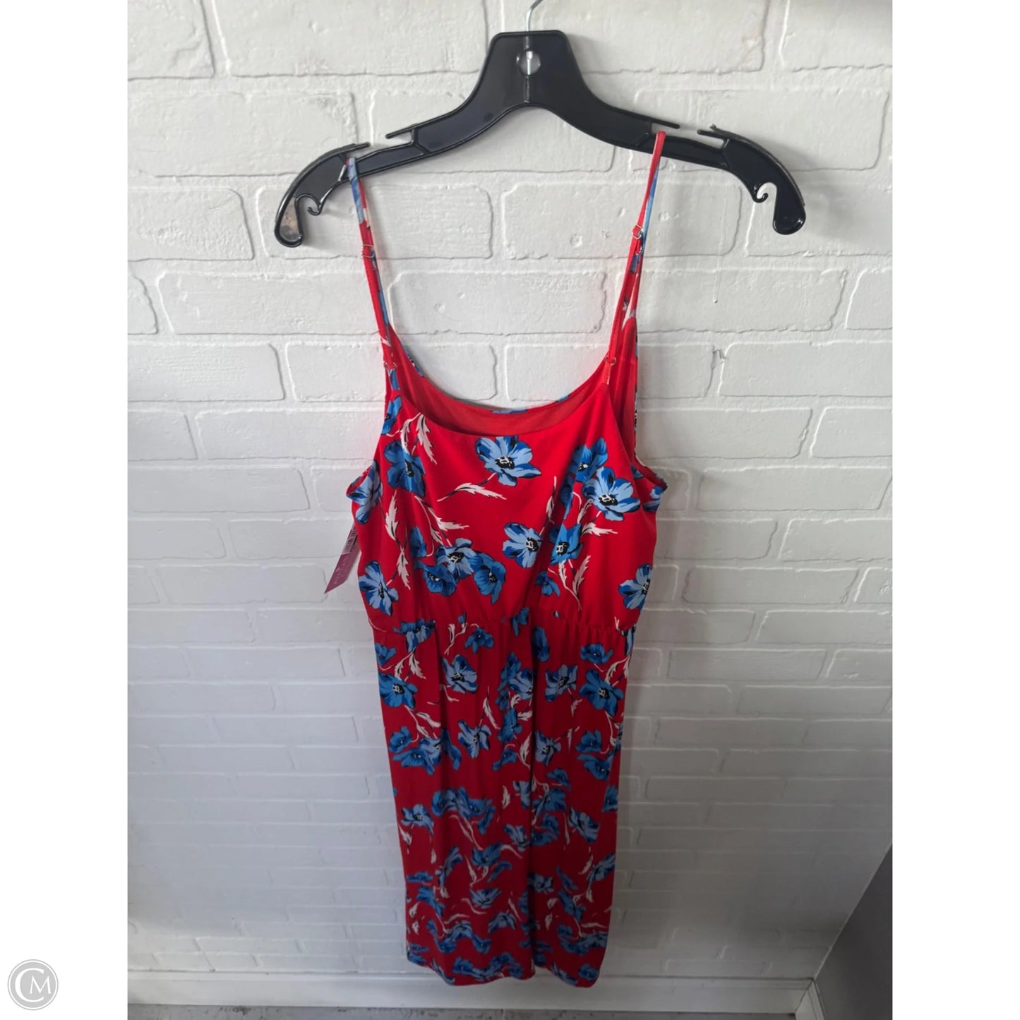 Dress Work By Cece In Blue & Red, Size: M