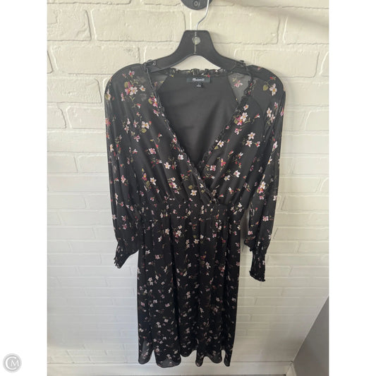 Dress Work By Madewell In Black & Purple, Size: L