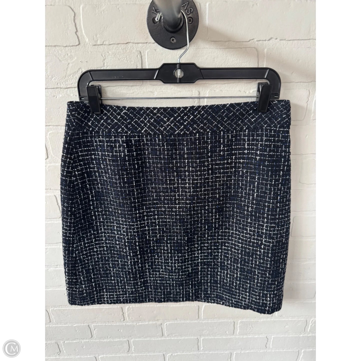 Skirt Mini & Short By J. Crew In Black & White, Size: M