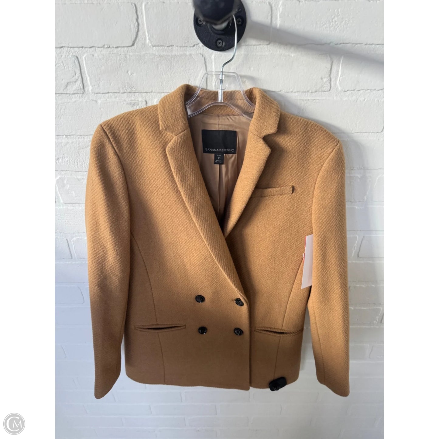 Blazer By Banana Republic In Brown, Size: Xsp