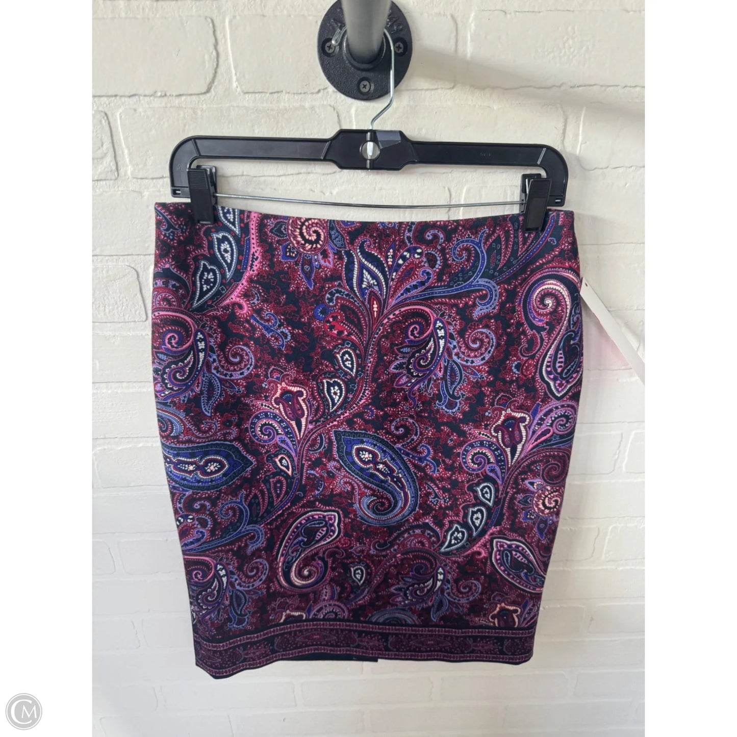 Skirt Mini & Short By Talbots In Paisley Print, Size: 4