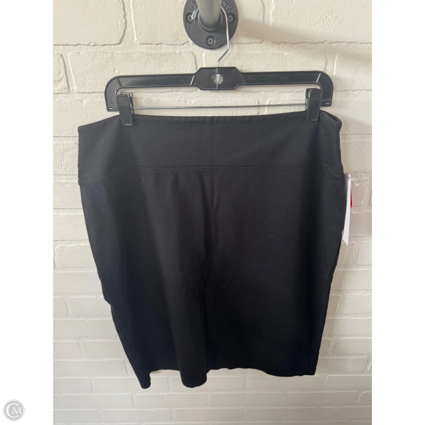 Skirt Midi By Halogen In Black, Size: L