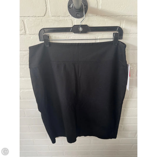 Skirt Midi By Halogen In Black, Size: L