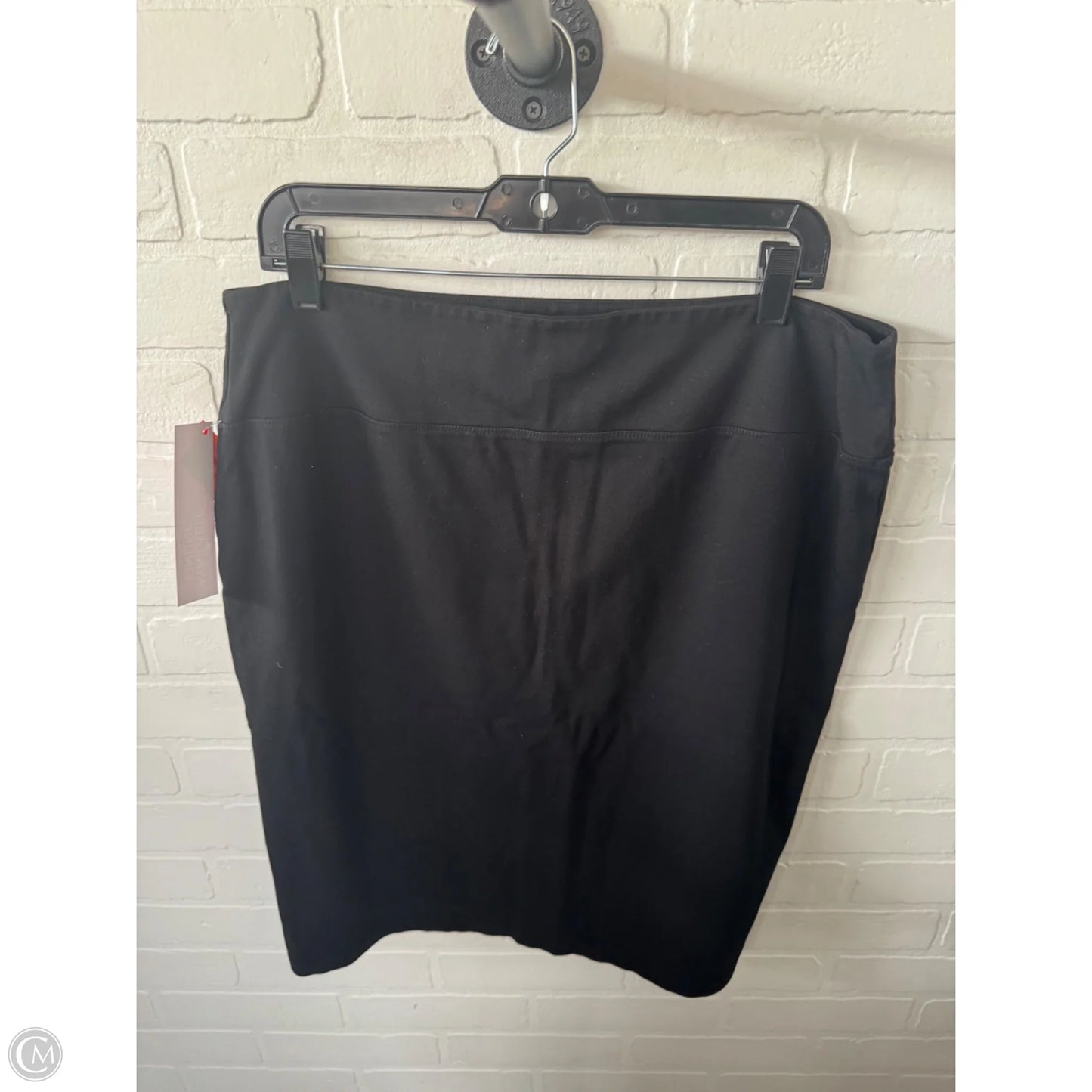 Skirt Midi By Halogen In Black, Size: L