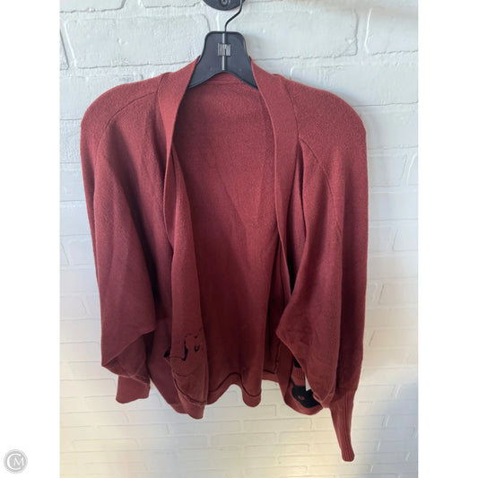 Sweater Cardigan By Bloomchic In Brown, Size: 3x