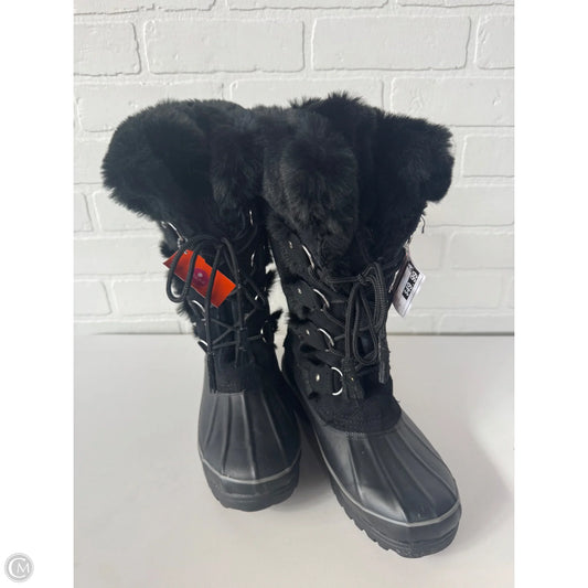 Boots Snow By Khombu In Black, Size: 8