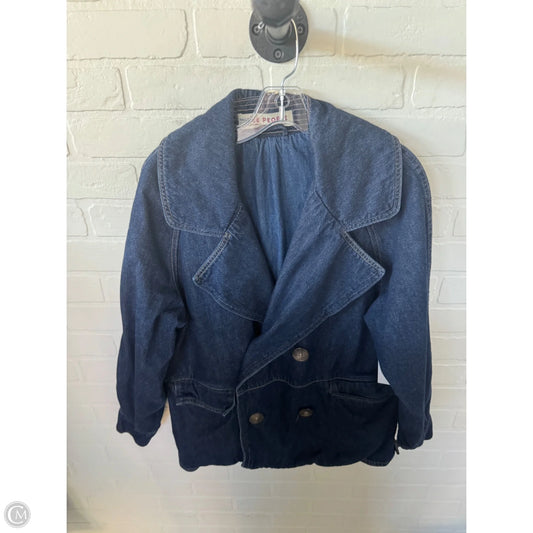 Jacket Denim By Free People In Blue Denim, Size: Xs
