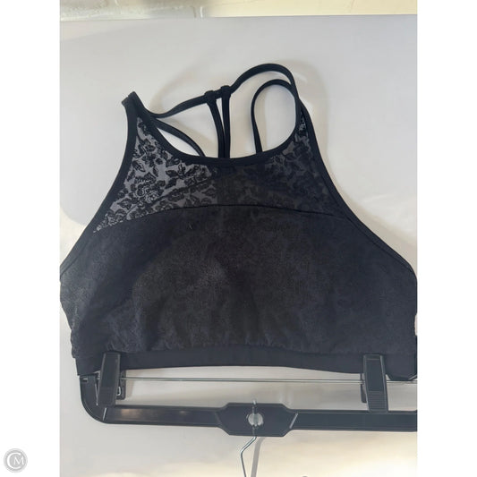 Athletic Bra By Lululemon In Black, Size: S