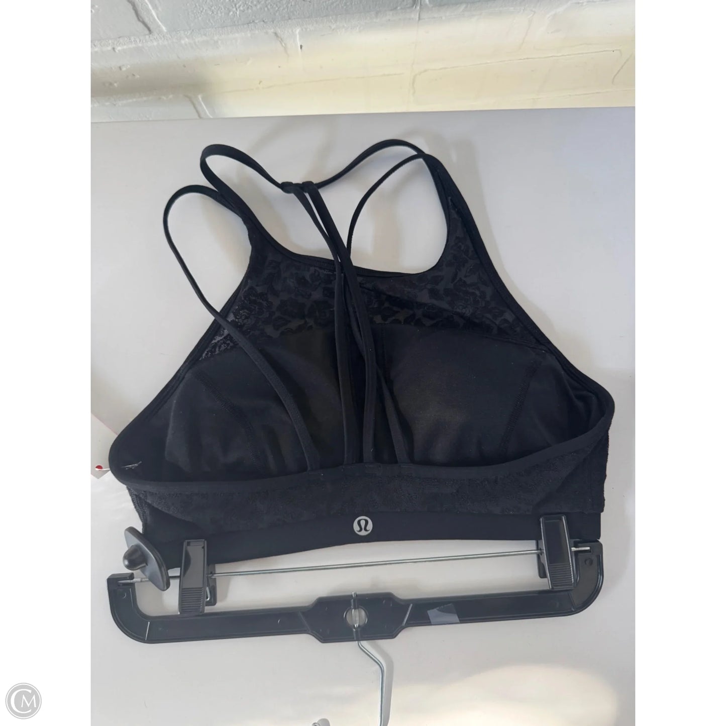 Athletic Bra By Lululemon In Black, Size: S
