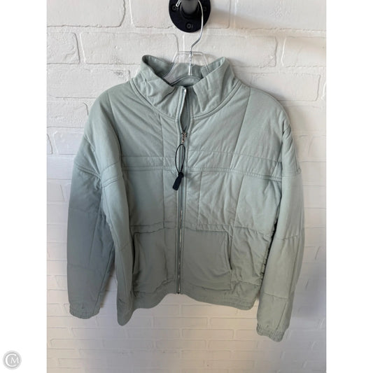 Athletic Jacket By Cmb In Green, Size: S