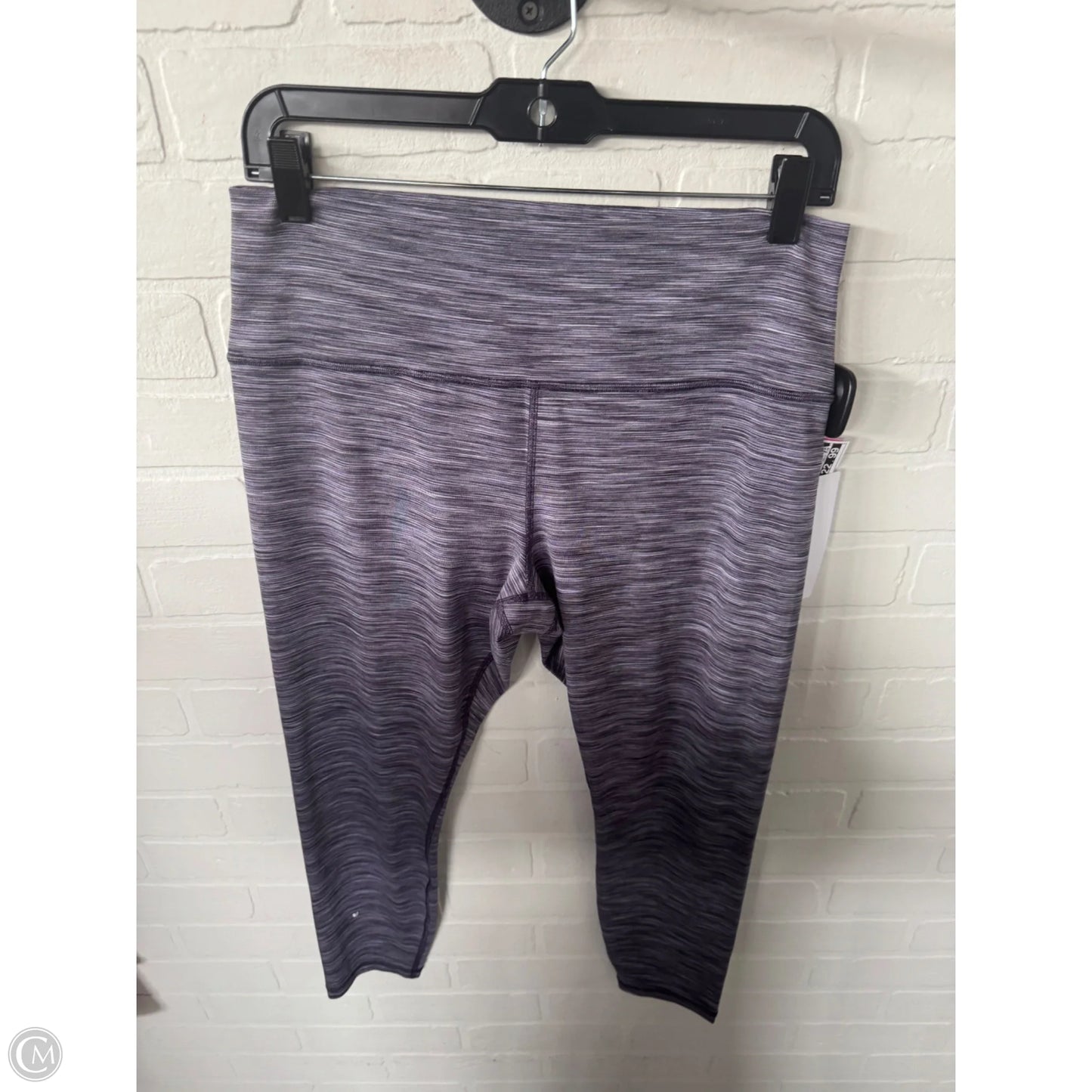 Athletic Capris By Athleta In Purple, Size: 16
