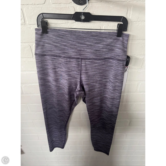 Athletic Capris By Athleta In Purple, Size: 16