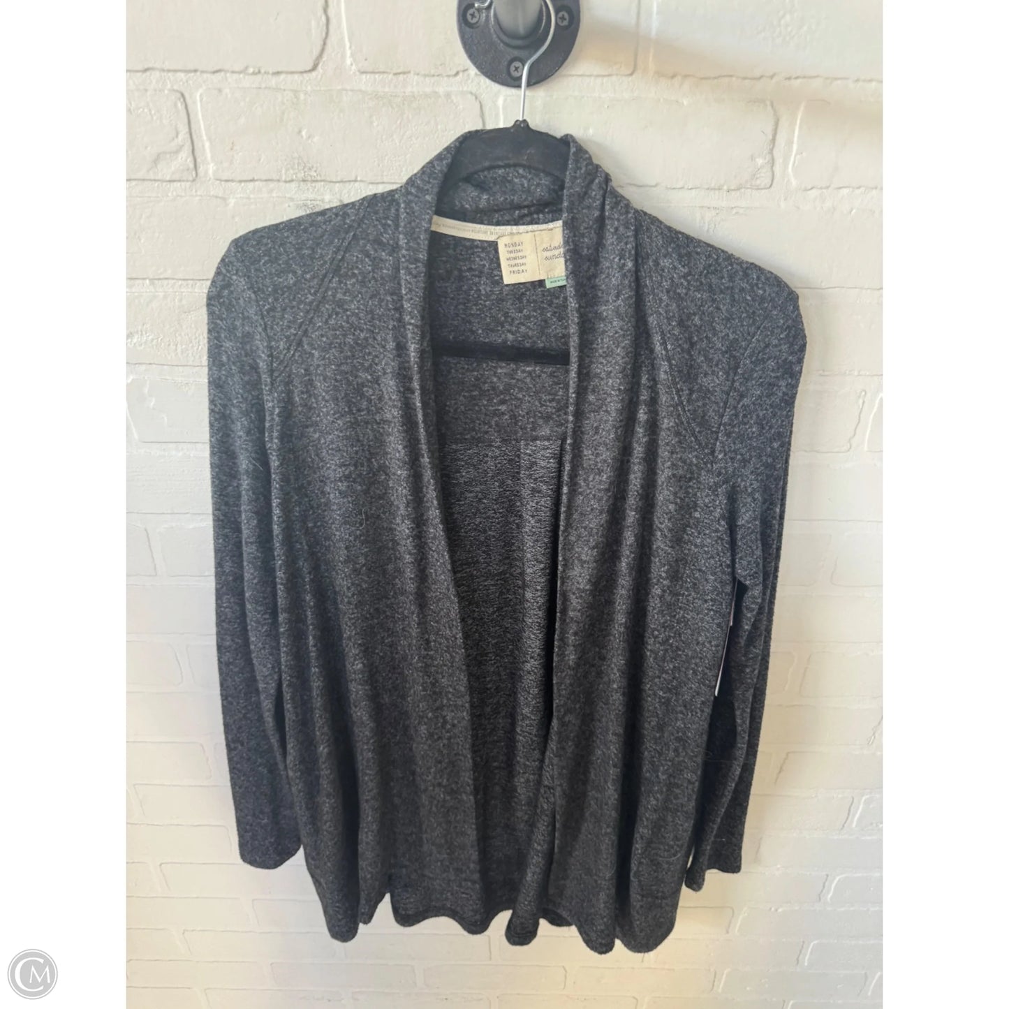 Sweater Cardigan By Saturday/sunday In Grey, Size: Xs