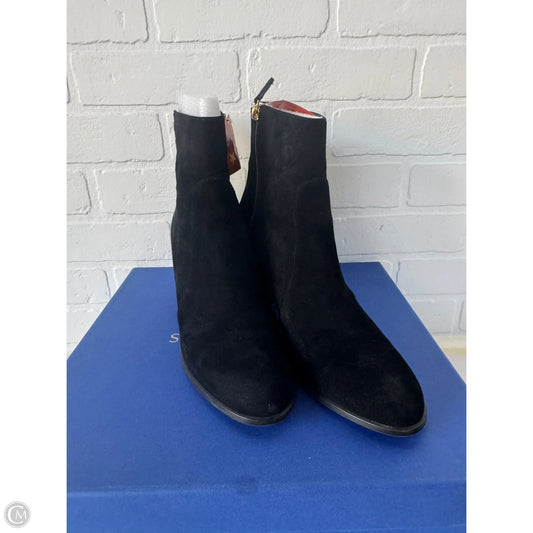 Boots Designer By Stuart Weitzman In Black, Size: 9.5