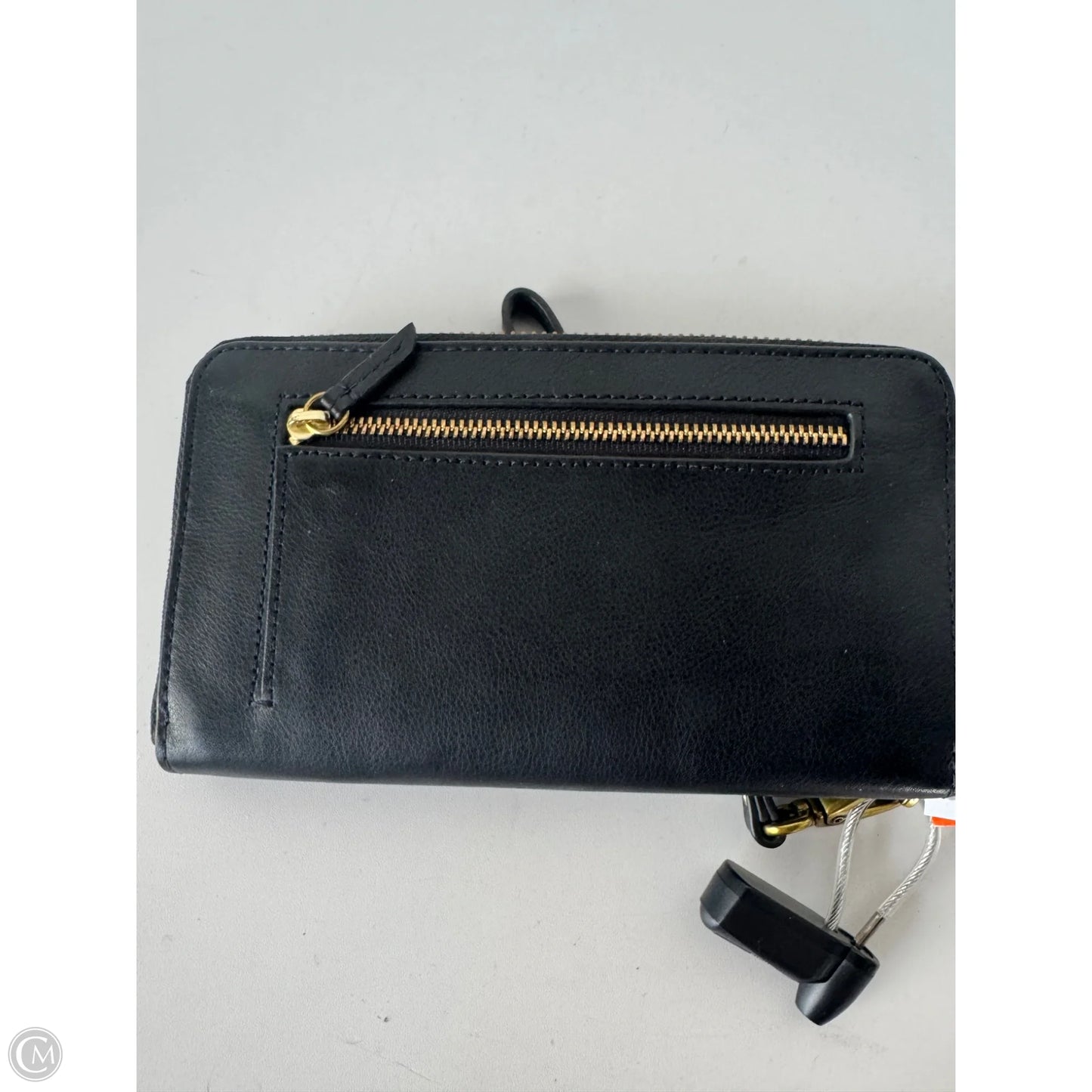 Wristlet Leather By Fossil, Size: Medium