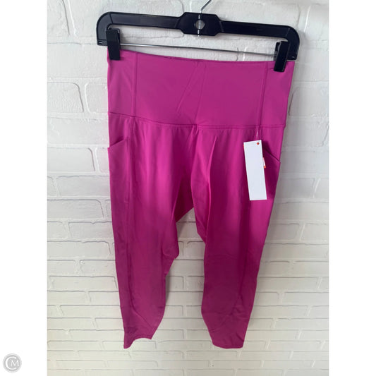 Athletic Leggings By Cmb In Pink, Size: 8