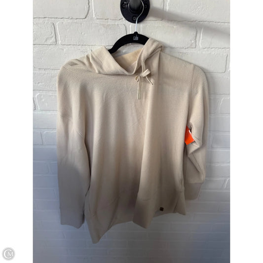 Top Long Sleeve By Zero Xposure In Cream, Size: L