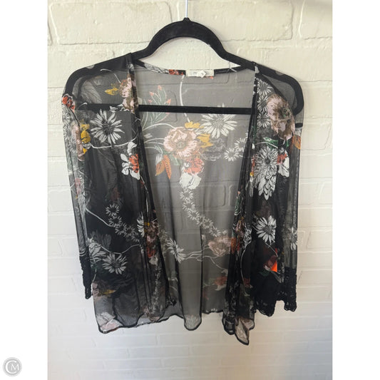 Cardigan By Maurices In Black & White, Size: 3x