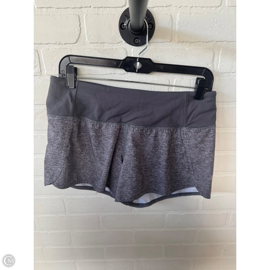 Athletic Shorts By Lululemon In Grey, Size: 6