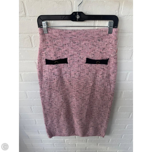 Skirt Midi By Shein In Pink, Size: 8