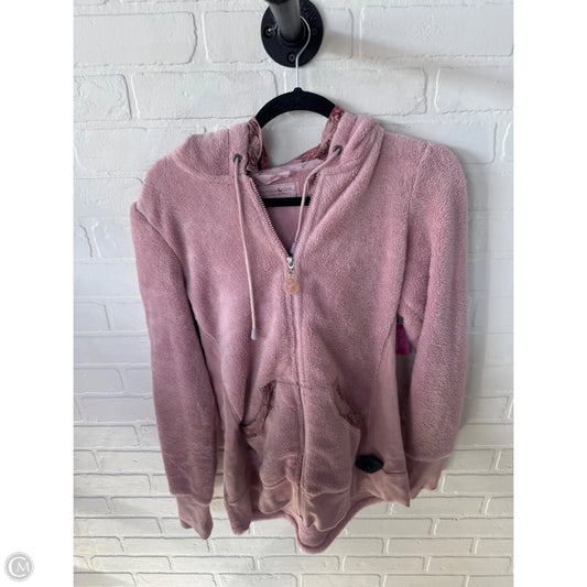 Jacket Fleece By Cmc In Pink, Size: M